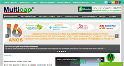 Desktop Screenshot of multicap.com.br